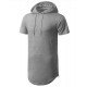 Hipster Long Line Pullover Hoodie